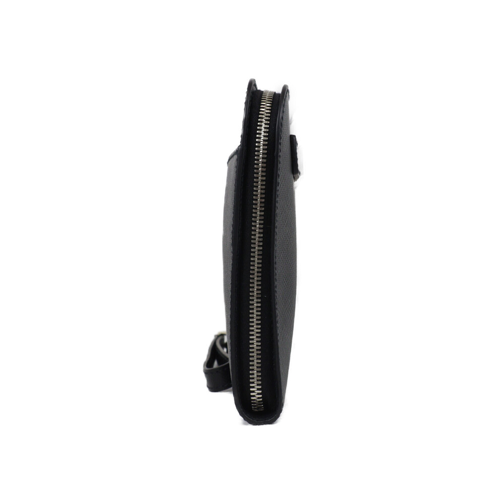PRADA Clutch Bag Black Leather - Picture 4 of 7